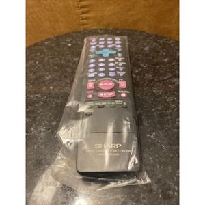SHARP RRMCG1236AJSB VCR Remote Control VC-H811U VC-A420U VC-H820U VC-A410U NEW